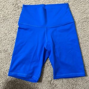 Aerie Blue biker shorts